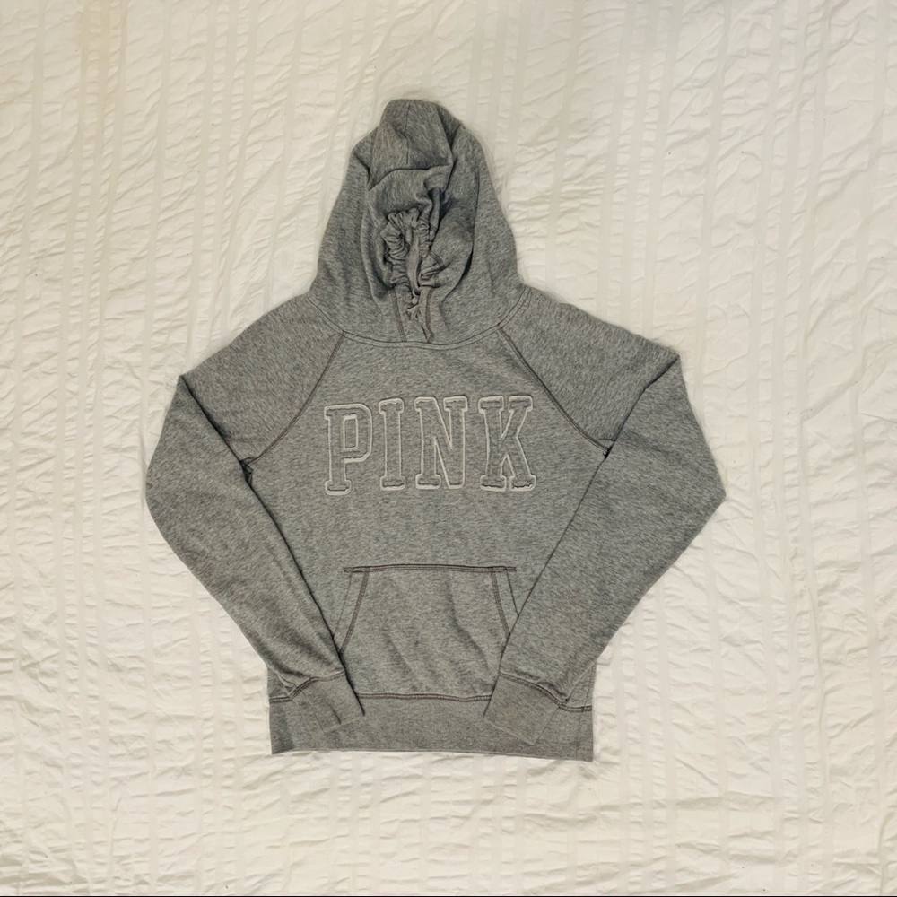PINK Victoria Secret Gray Hoodie